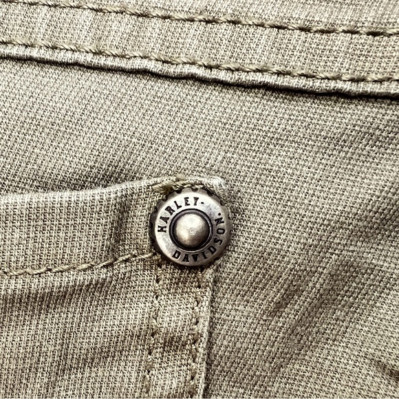 Harley Davidson Women’s Low Rise Moto Skinny Pants - Picture 8 of 11